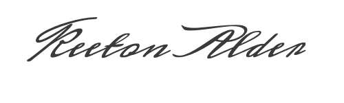 Keeton Alder signature